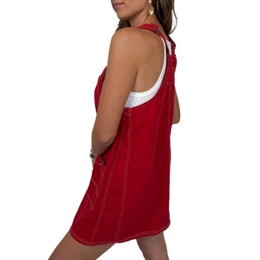 We The Free Overall Smock Mini Top in Heart Eyes