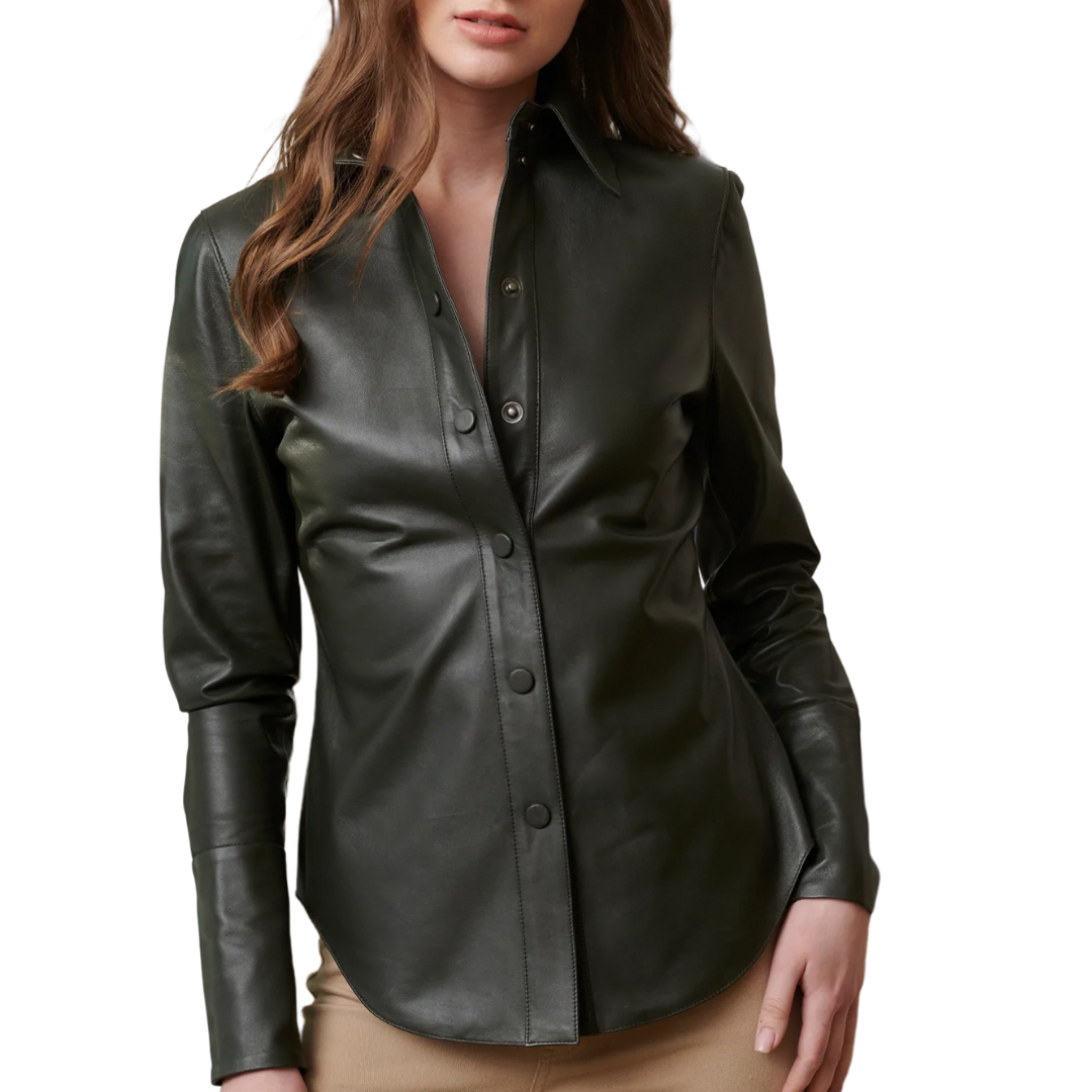 Sylvie Blouse in Pine