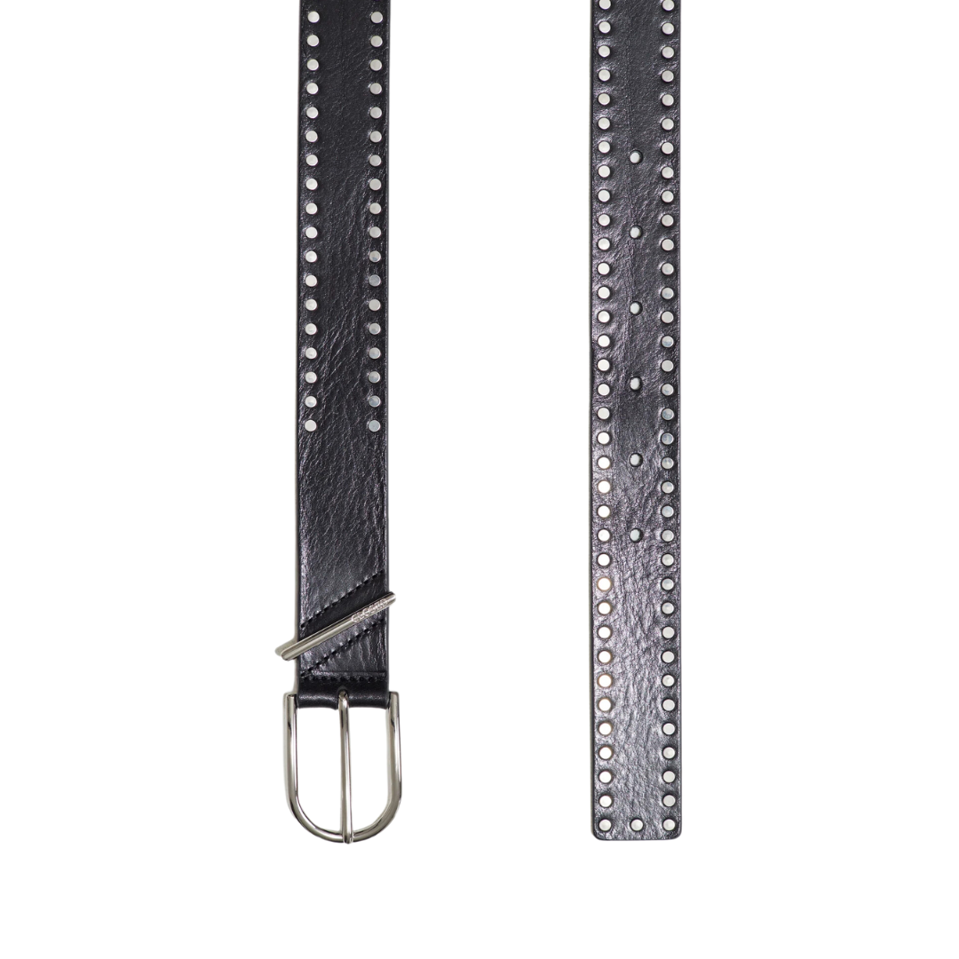Belt with Studs in Black