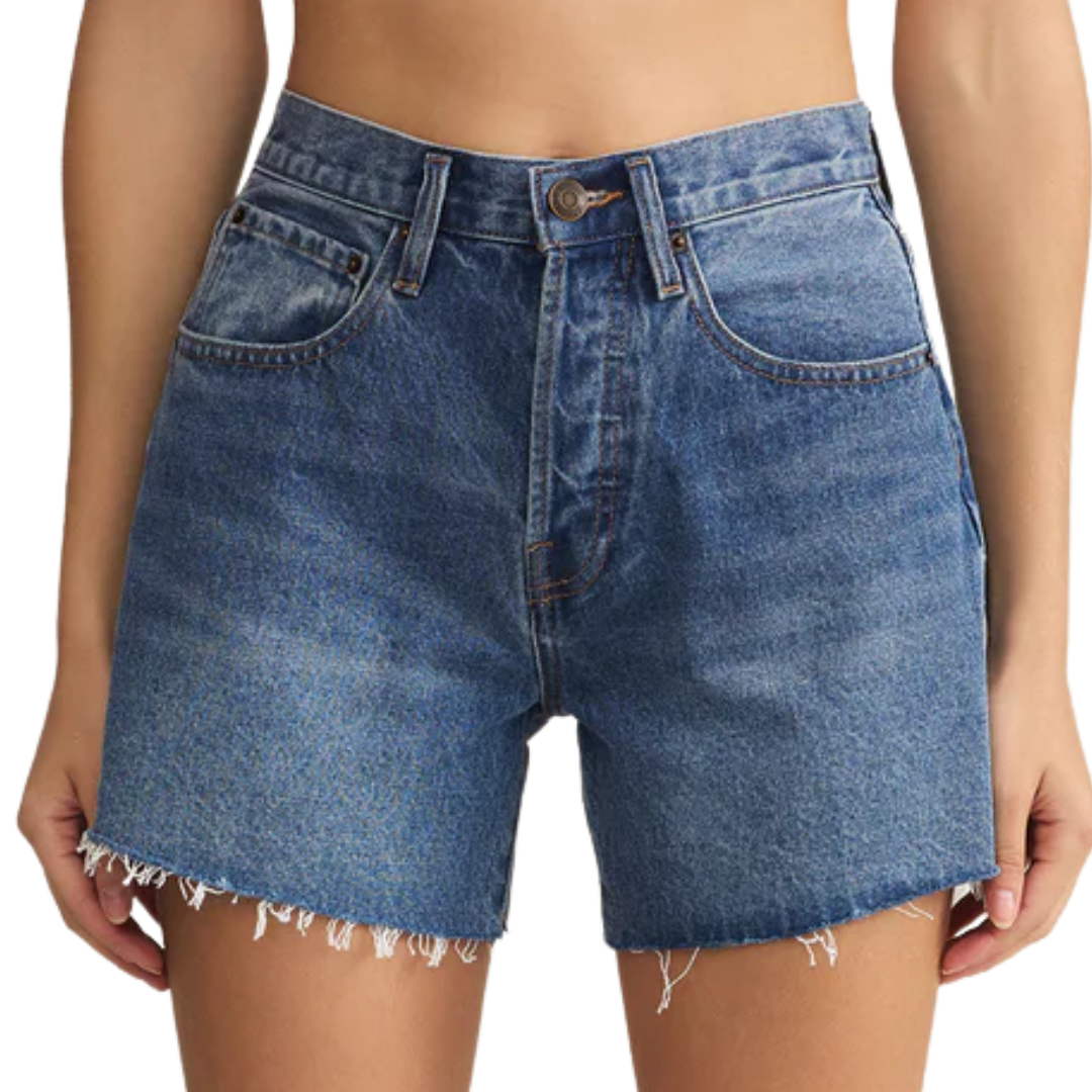 Everyday Hi Rise Denim Short in Vintage Indigo