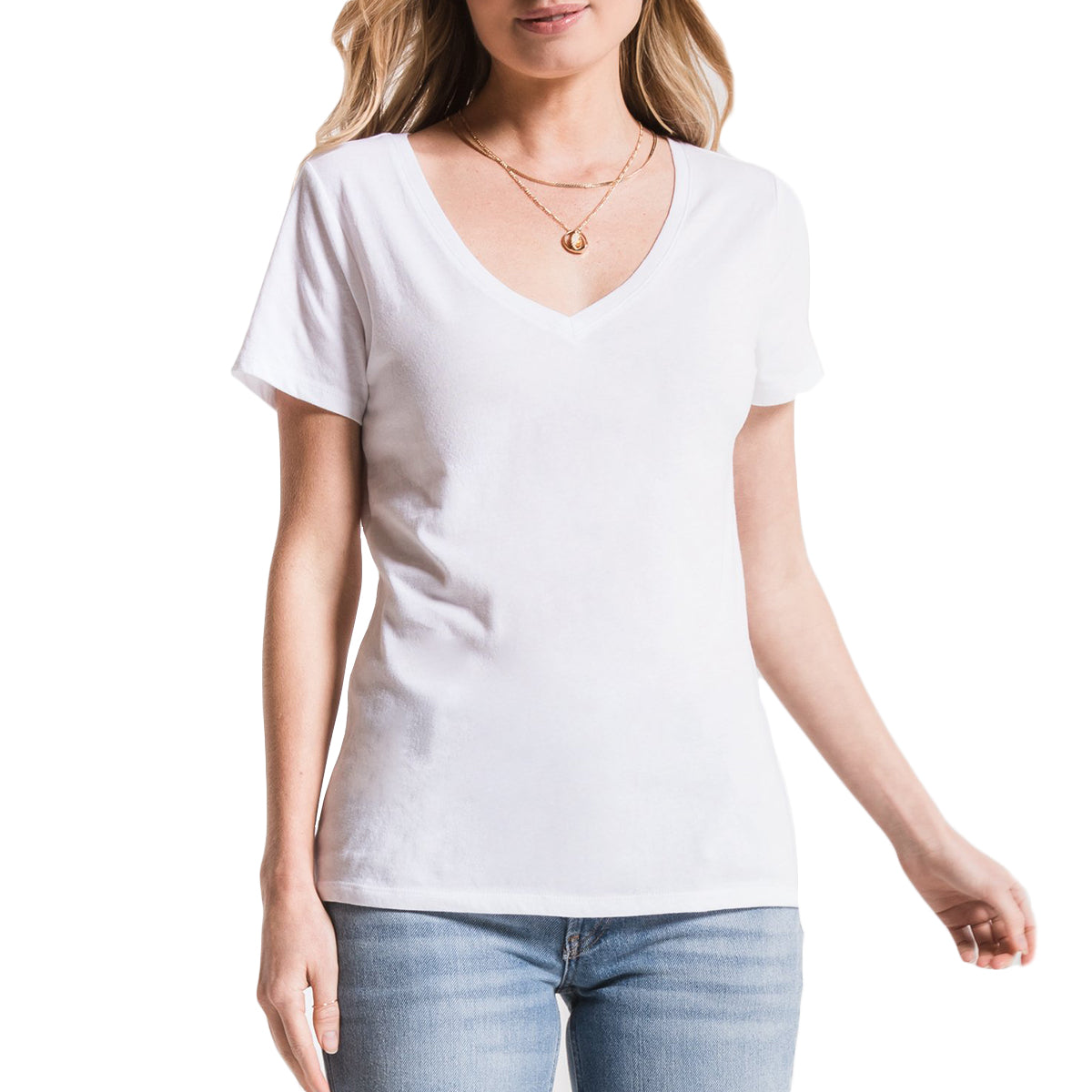 The Perfect V-Neck Tee 224197