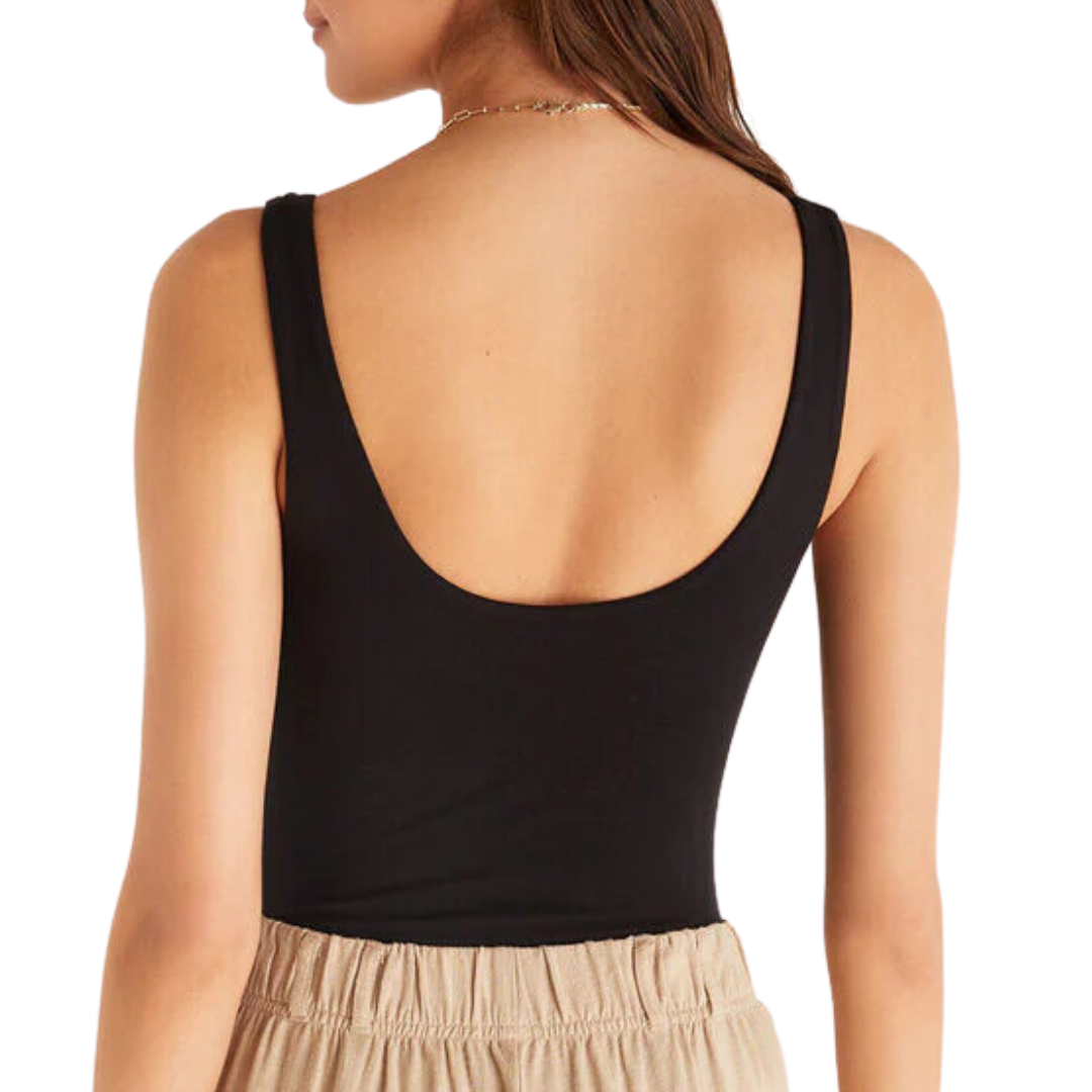 Highland Bodysuit in Black