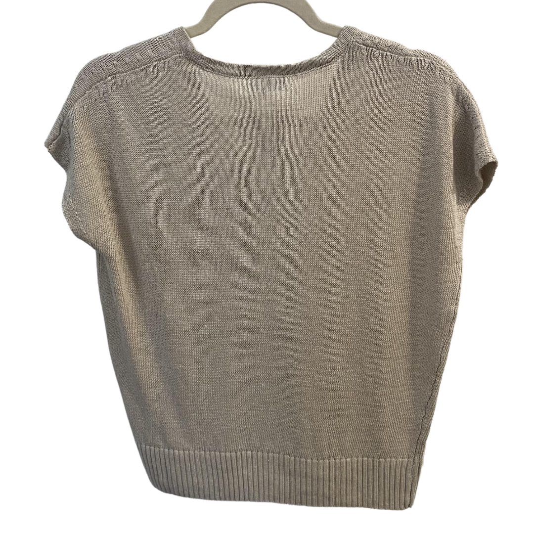 Cap Sleeve Vee in Sandstone