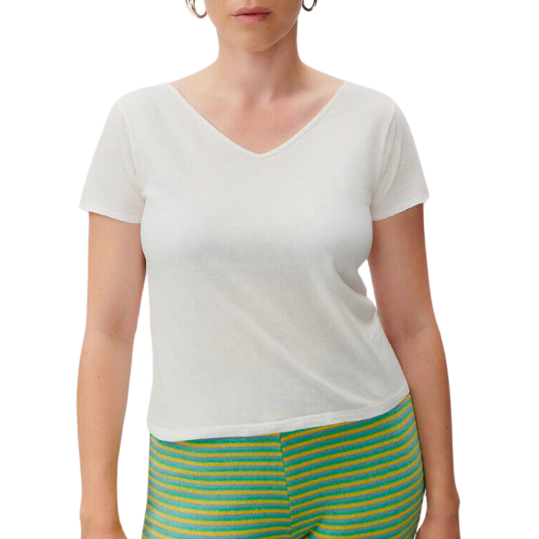 Aksun T-Shirt in Blanc