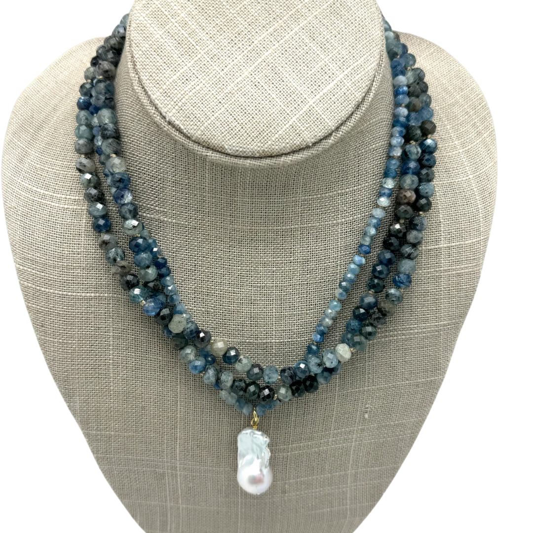 Karin Necklace in Kyanite