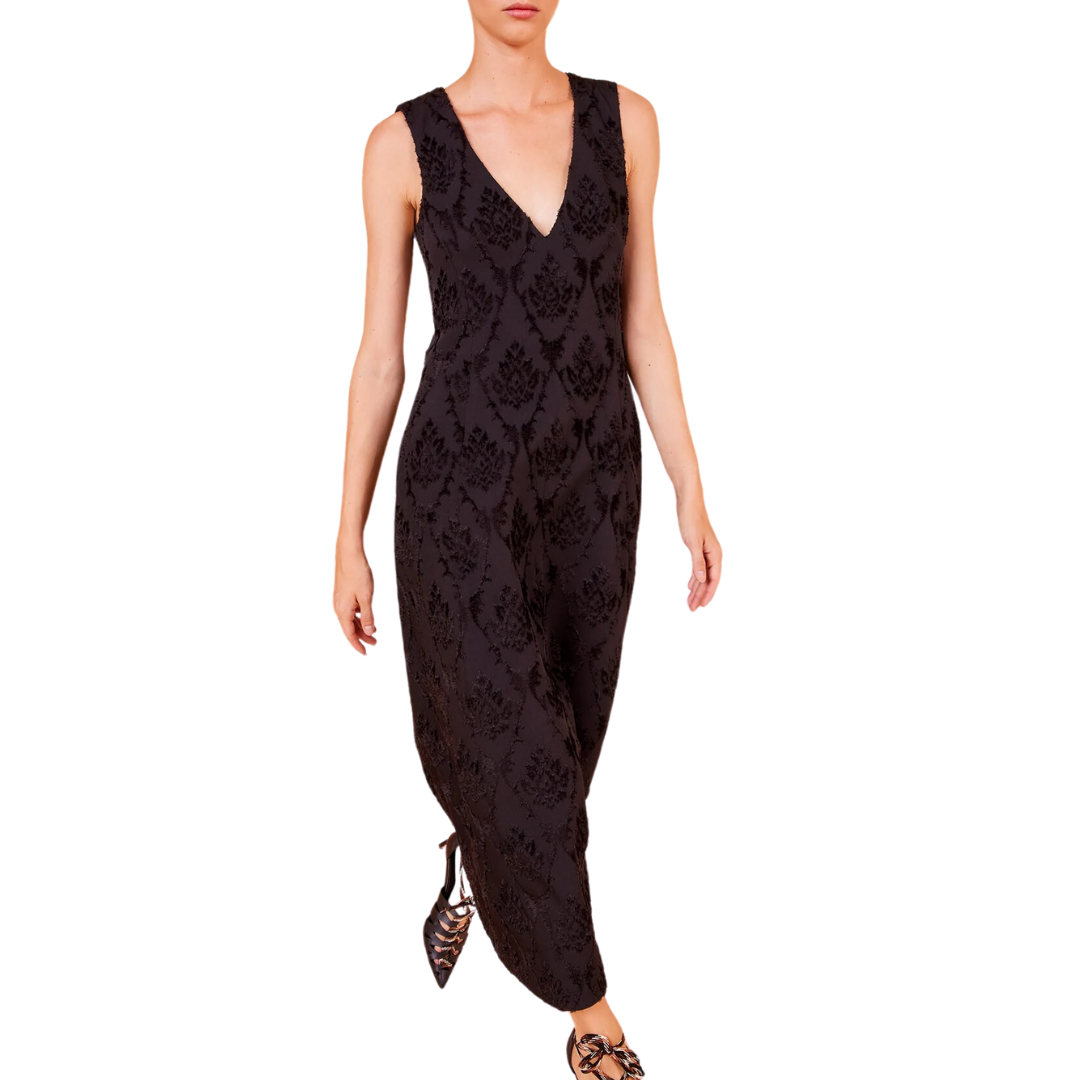 Elara Dress in Noir