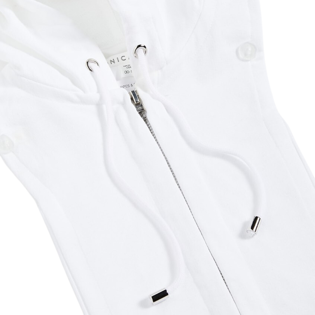 Hoodie Dickey in White