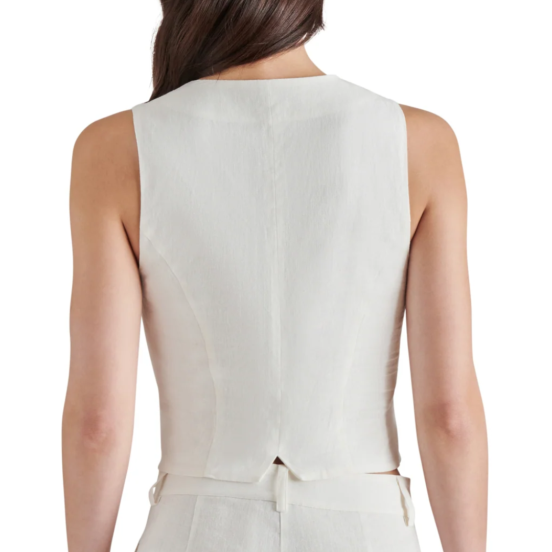 Selene Vest in Ivory