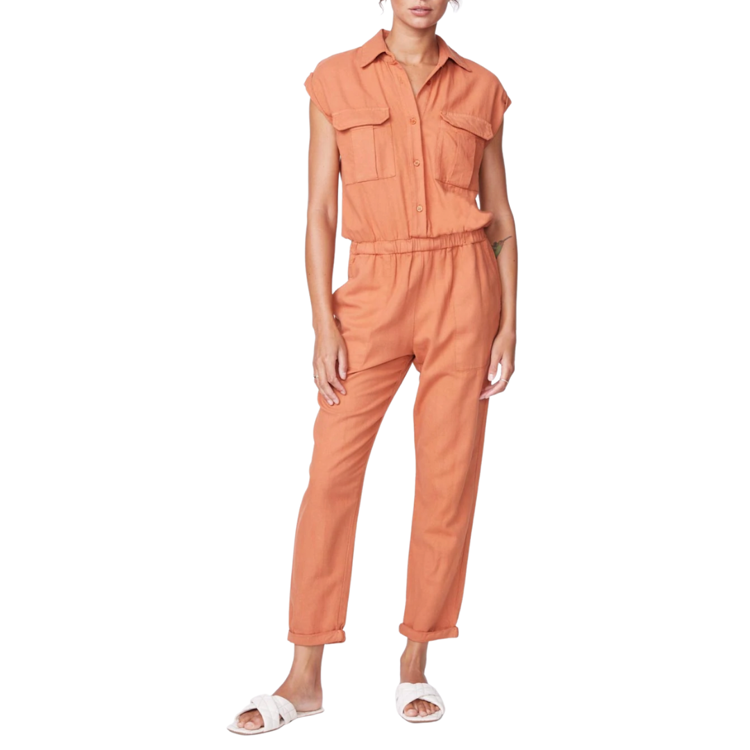 Cotton Twill Jumpsuit
