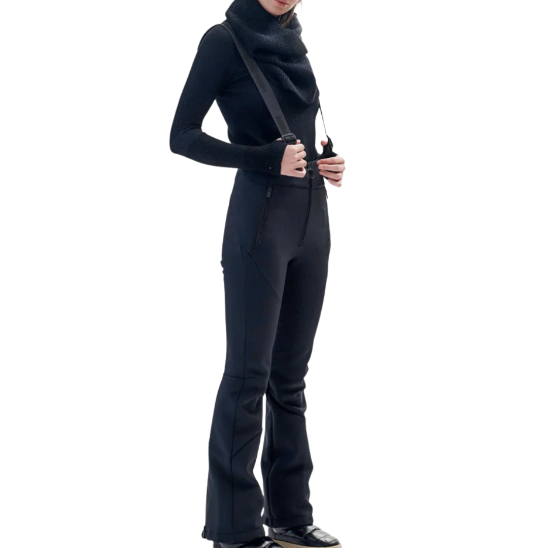Highwaisted Stretch Pant in Black