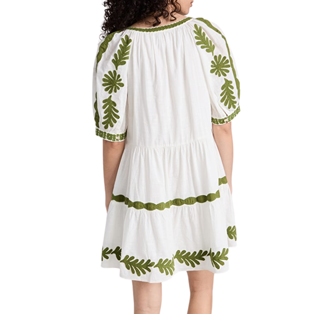 Josephine Dress in Ecru