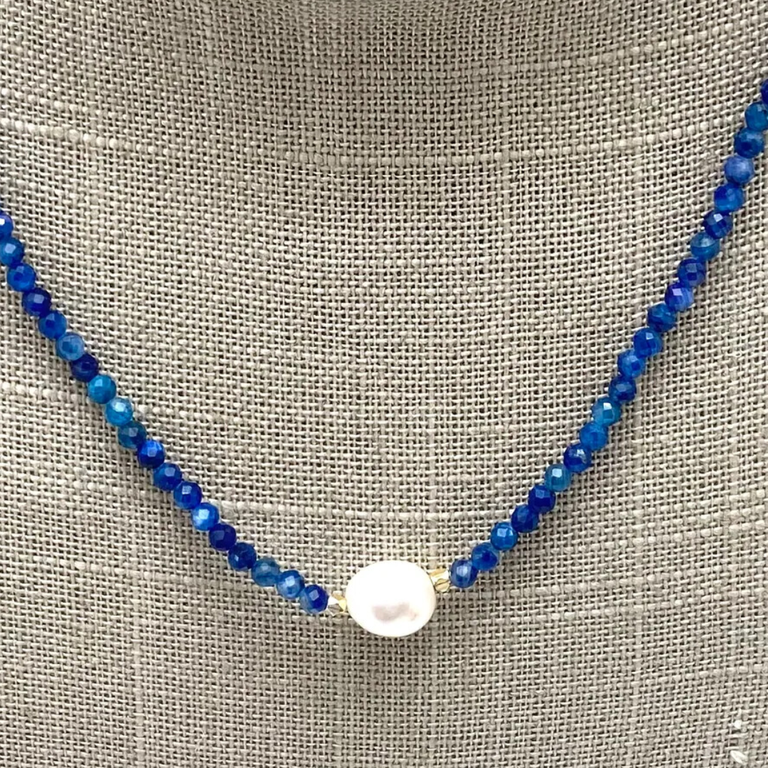 Jenny Necklace in Kyanite