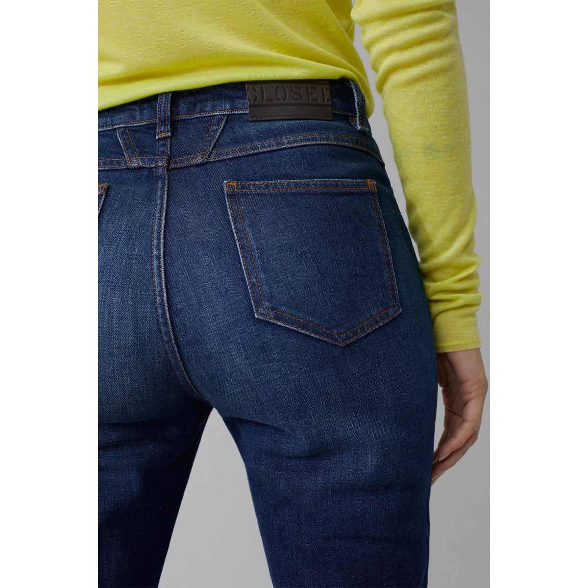 Baker High Rise Jean Dark Blue