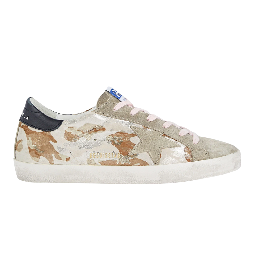 Superstar Low-Top Camo Sneakers in Multi