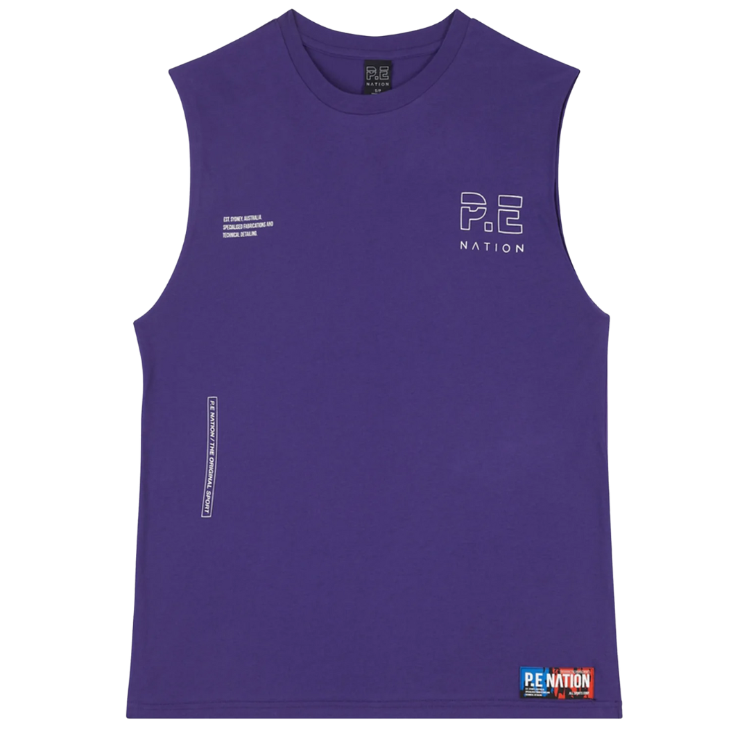 Initiate Tank in Deep Blue