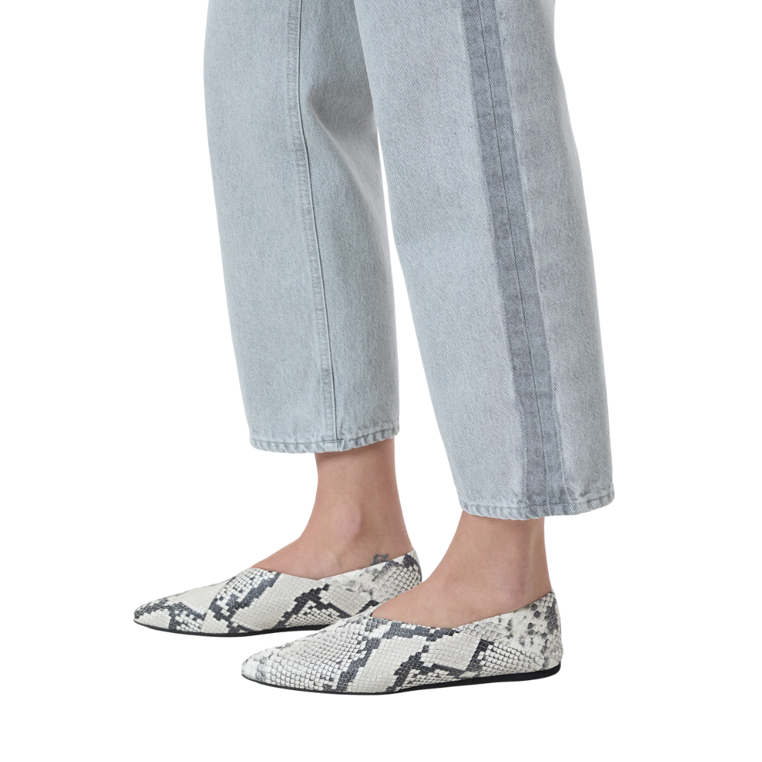 Milo Straight in Mid Grey