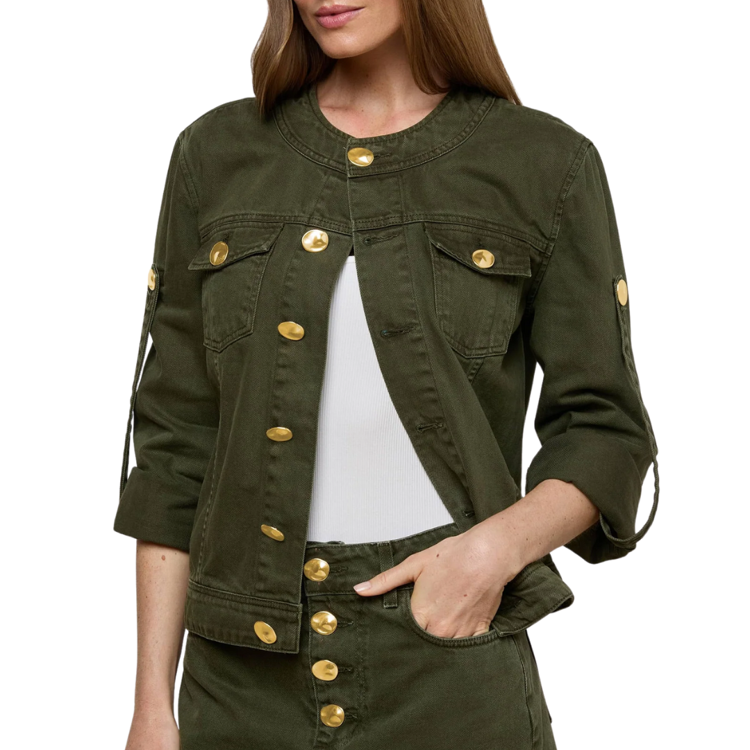 Anouk Denim Jacket in Picholine