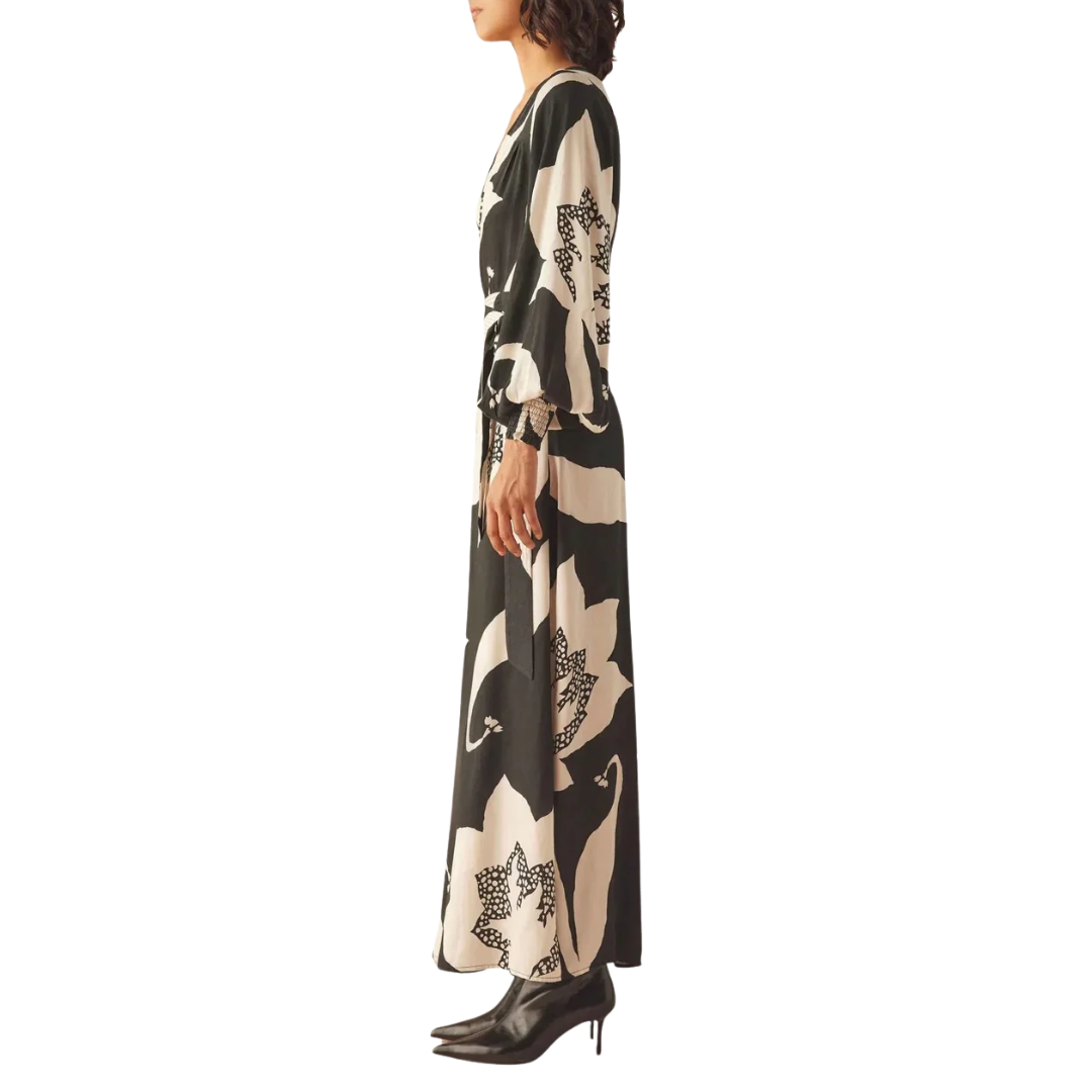 Lorelei Wrap Dress in Audrey Nocturne