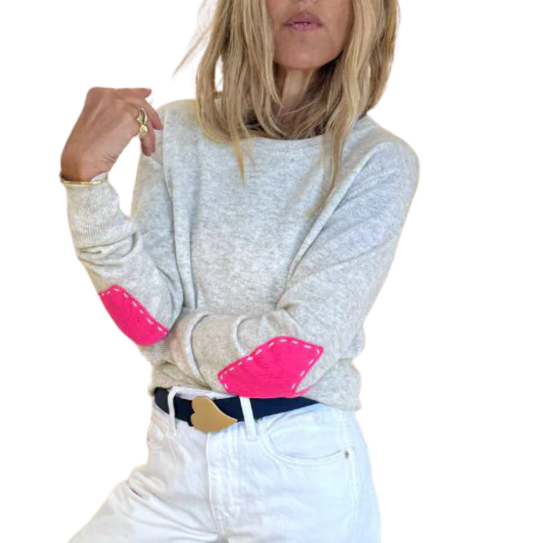 Patchwork Pullover in Stardust
