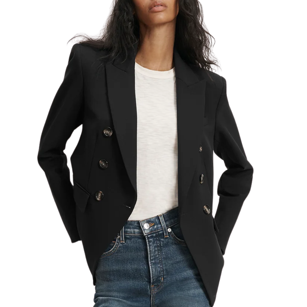 Miller Dickey Jacket in Black