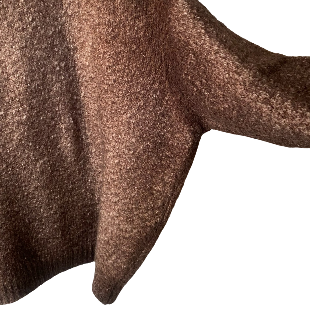 Cotton Bicolor High Neck in Carruba