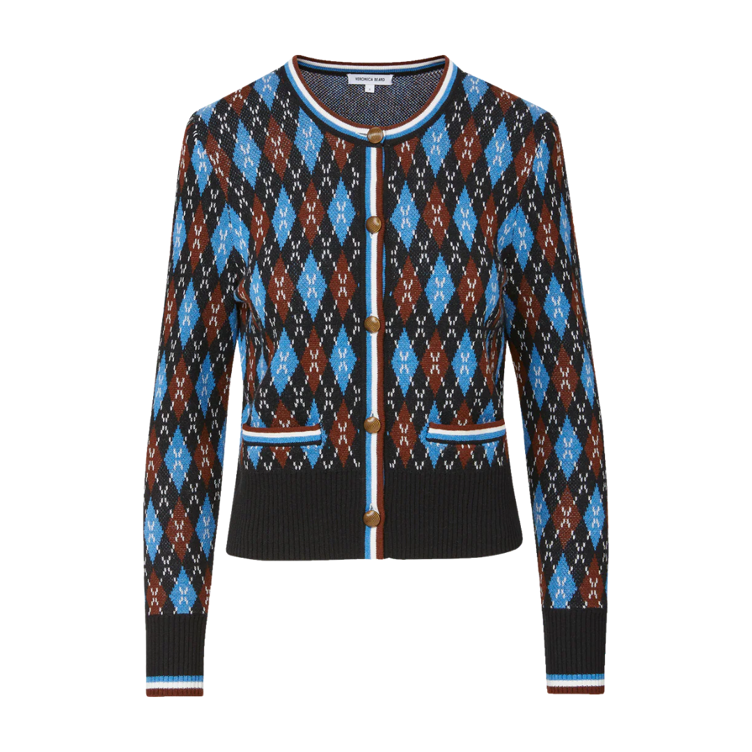 Sylvane Cardigan in Black Multi