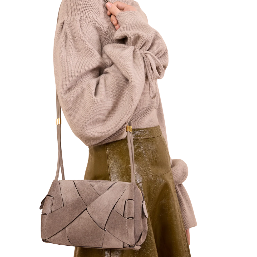 Charlotte Camera Bag in Dove