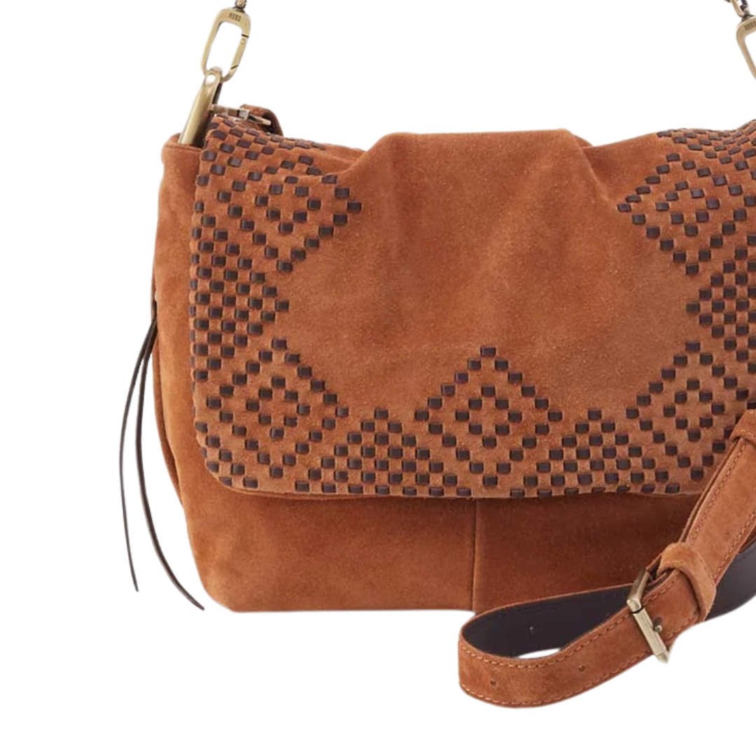 Harley Convertible Shoulder Bag in Oak Barrel