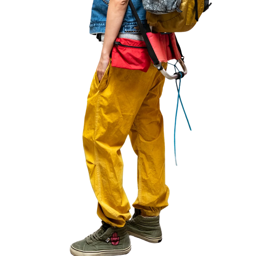 Canyonkid Outofsight Flapsnap Pant in Yellowplantpowder