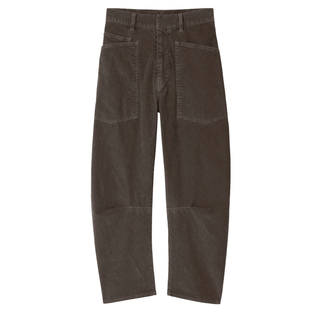 Shon Corduroy Pant in Chocolate Brown