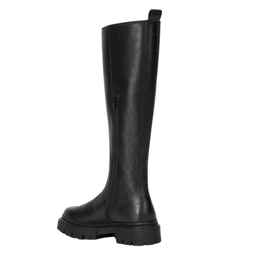 Henry Knee Boot in Black