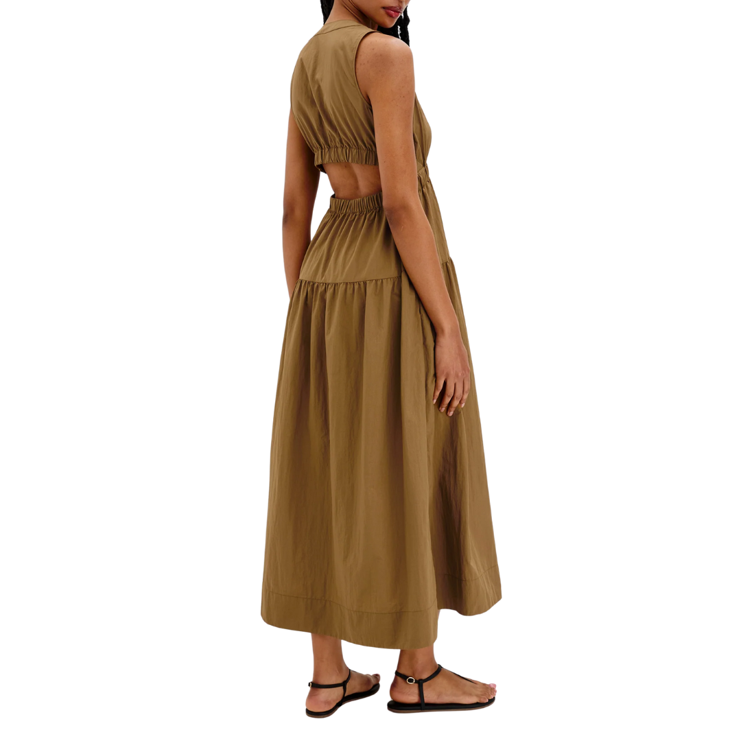 Genevieve Dress in Sepia