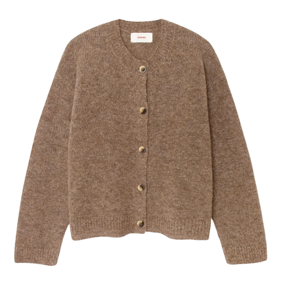 Cameron Cardigan in Taupe