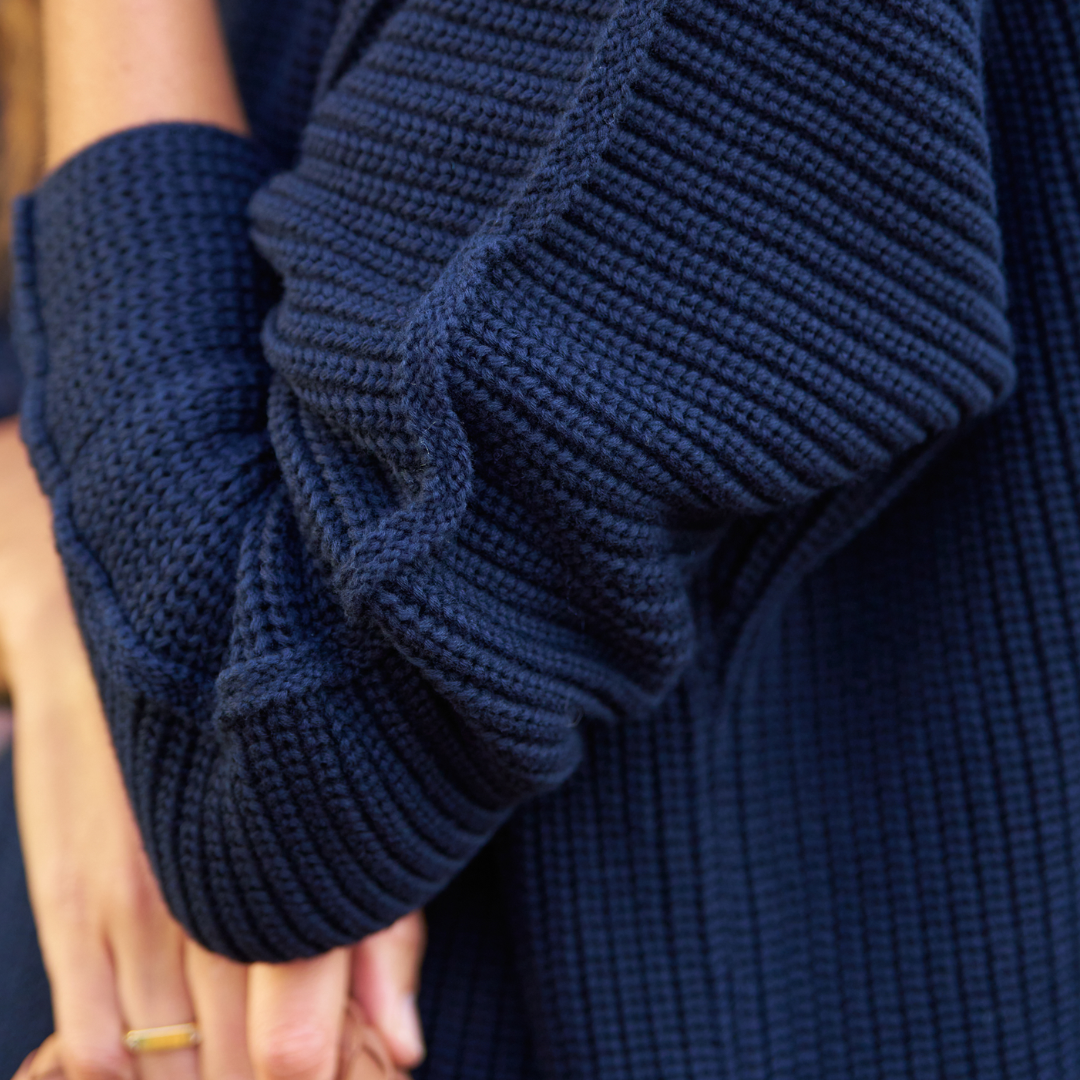 Montecito Sweater in Marine