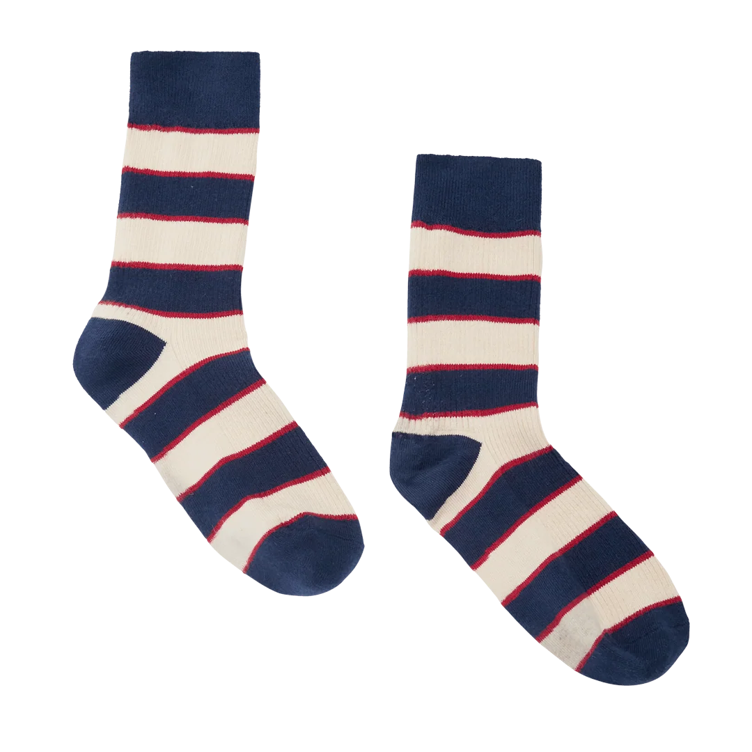 The Collegiate Sock in Navy