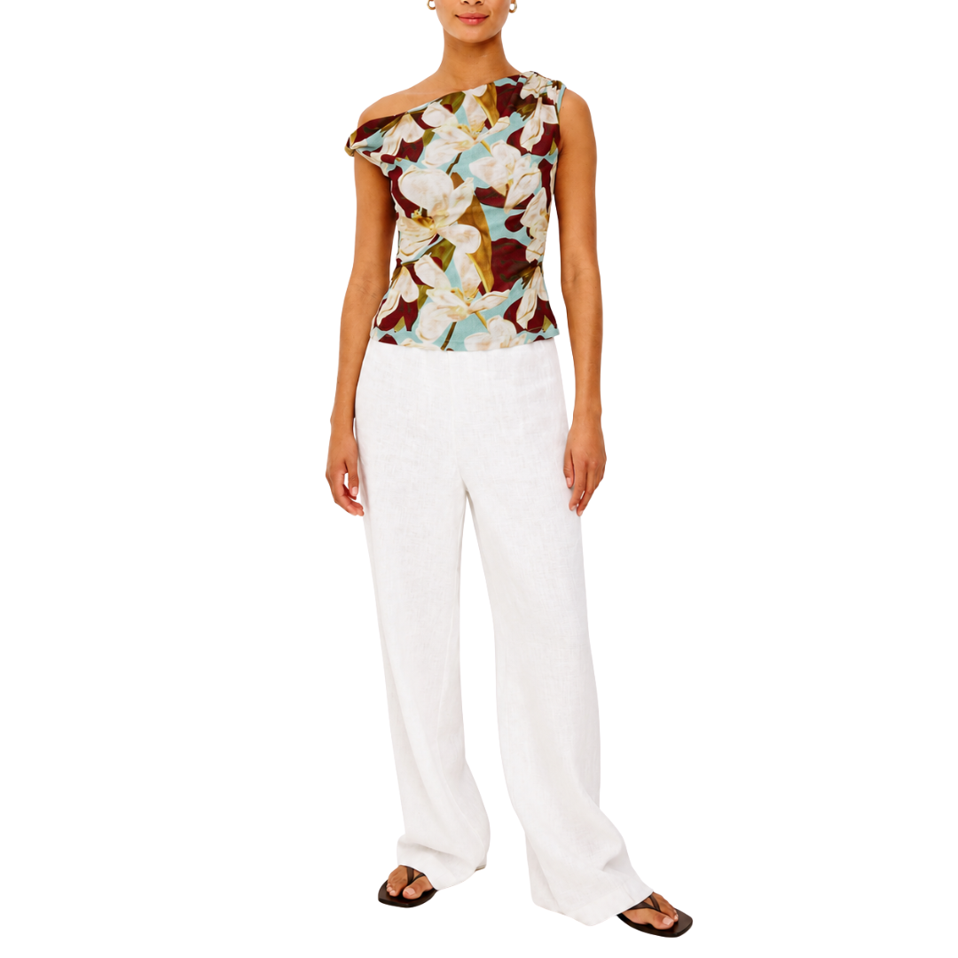 Orelia Top in Plumeria
