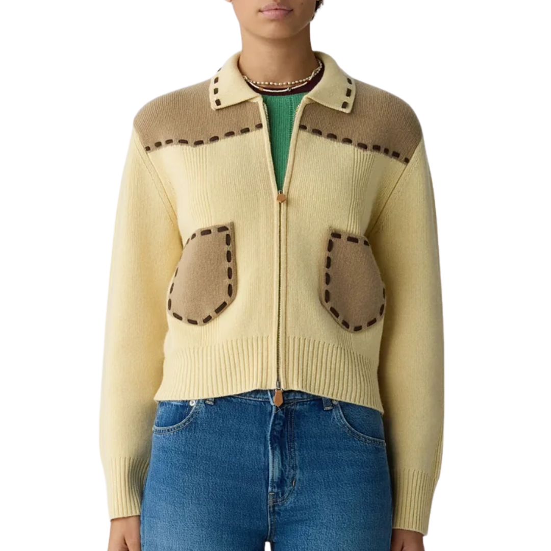 Saddle Up! Jacket in Butter/Camel