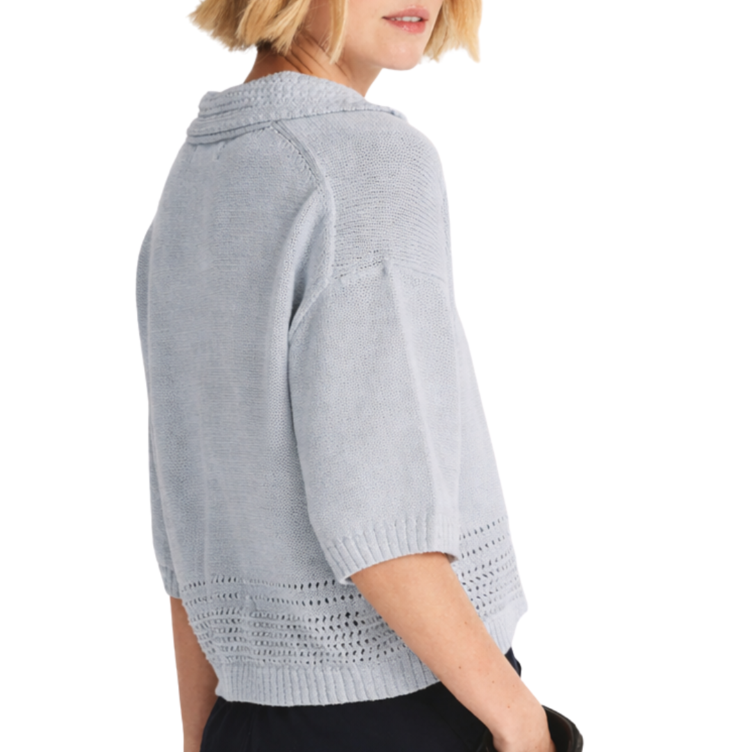 Winslow Polo Top in Ice