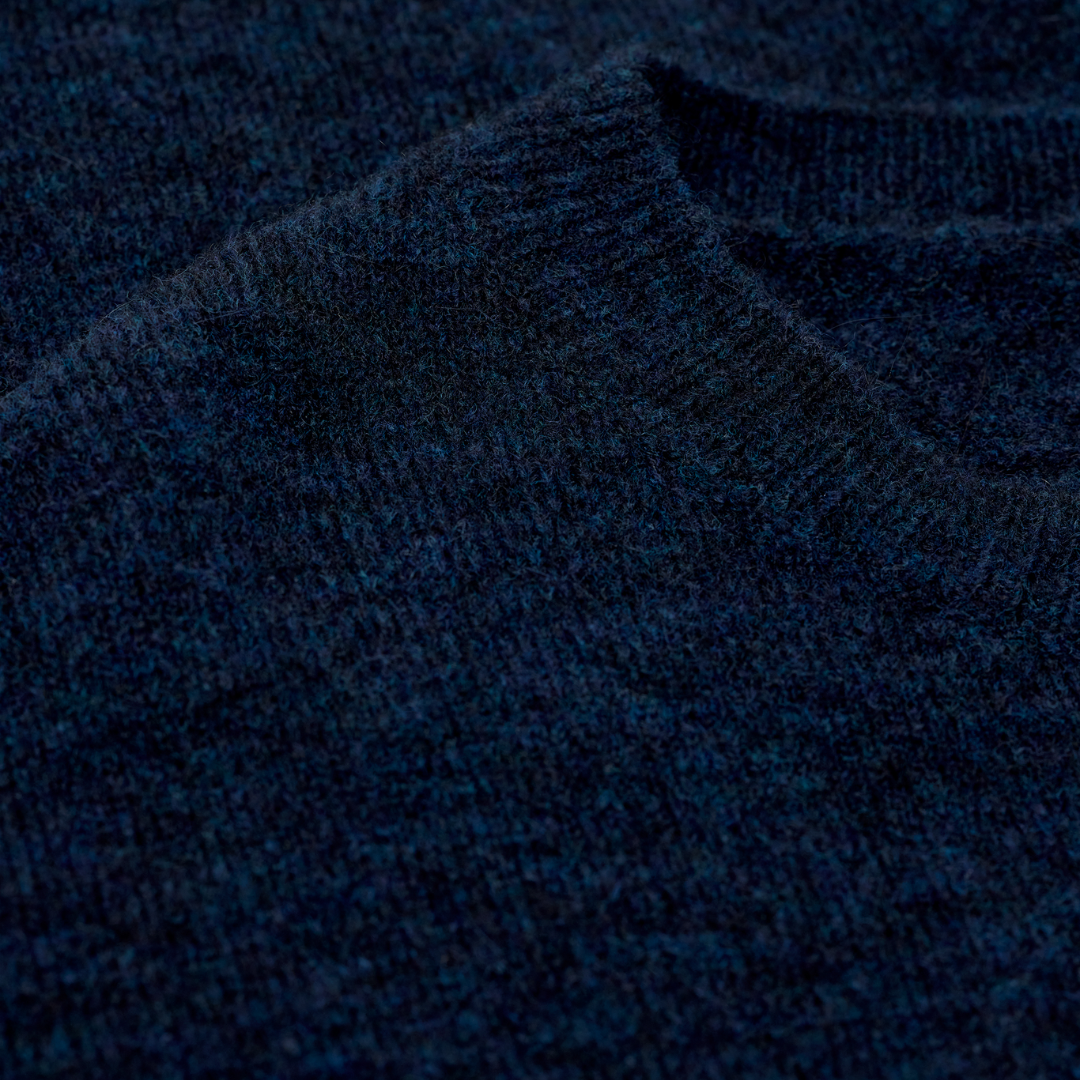 Crew Neck Pullover in Dark Night
