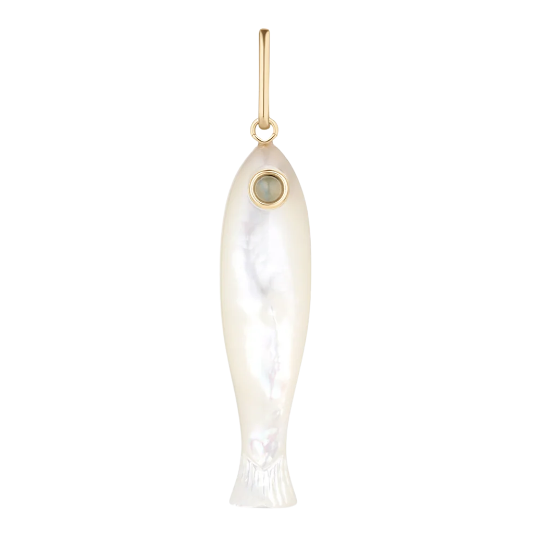Fortuna Fish in Mother Of Pearl