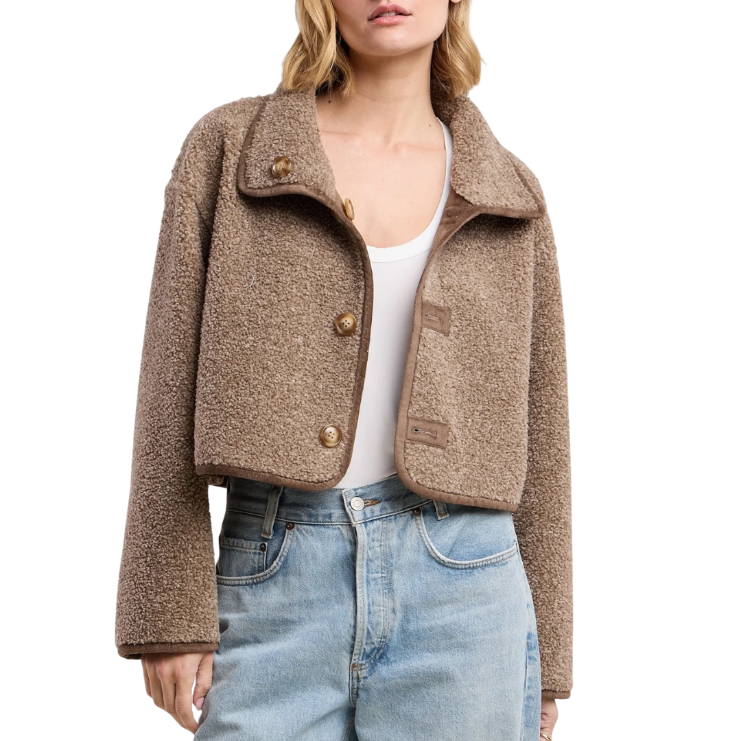 Esme Jacket in Faded Coco