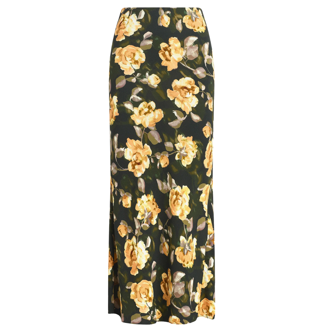 Favorite Skirt in Golden Flowerbed