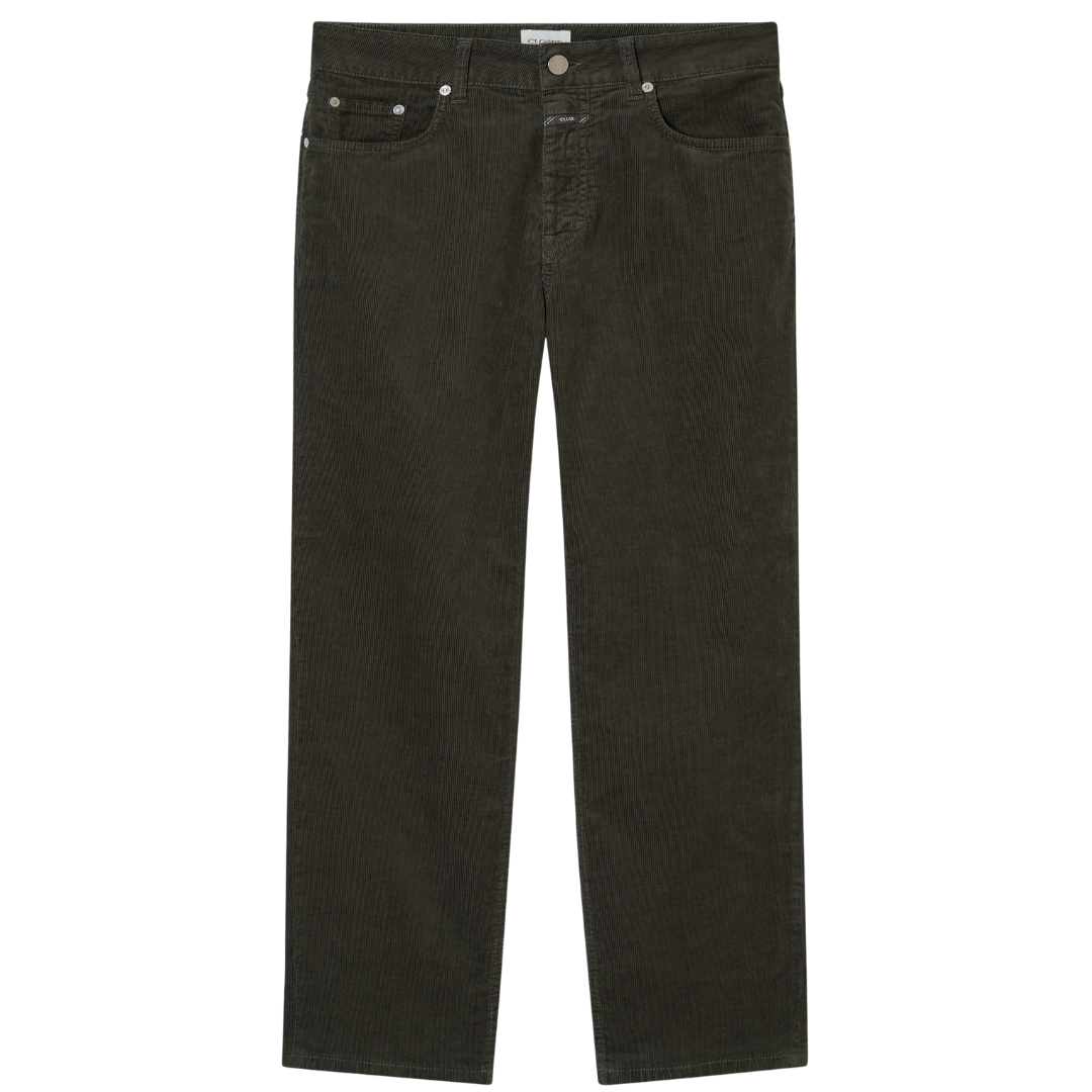 Milo Straight Corduroy 32" in Cypress Green