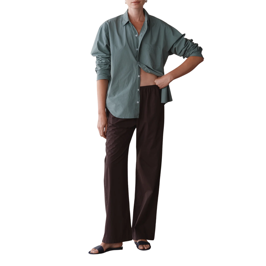 The Pop Simple Pant in Espresso