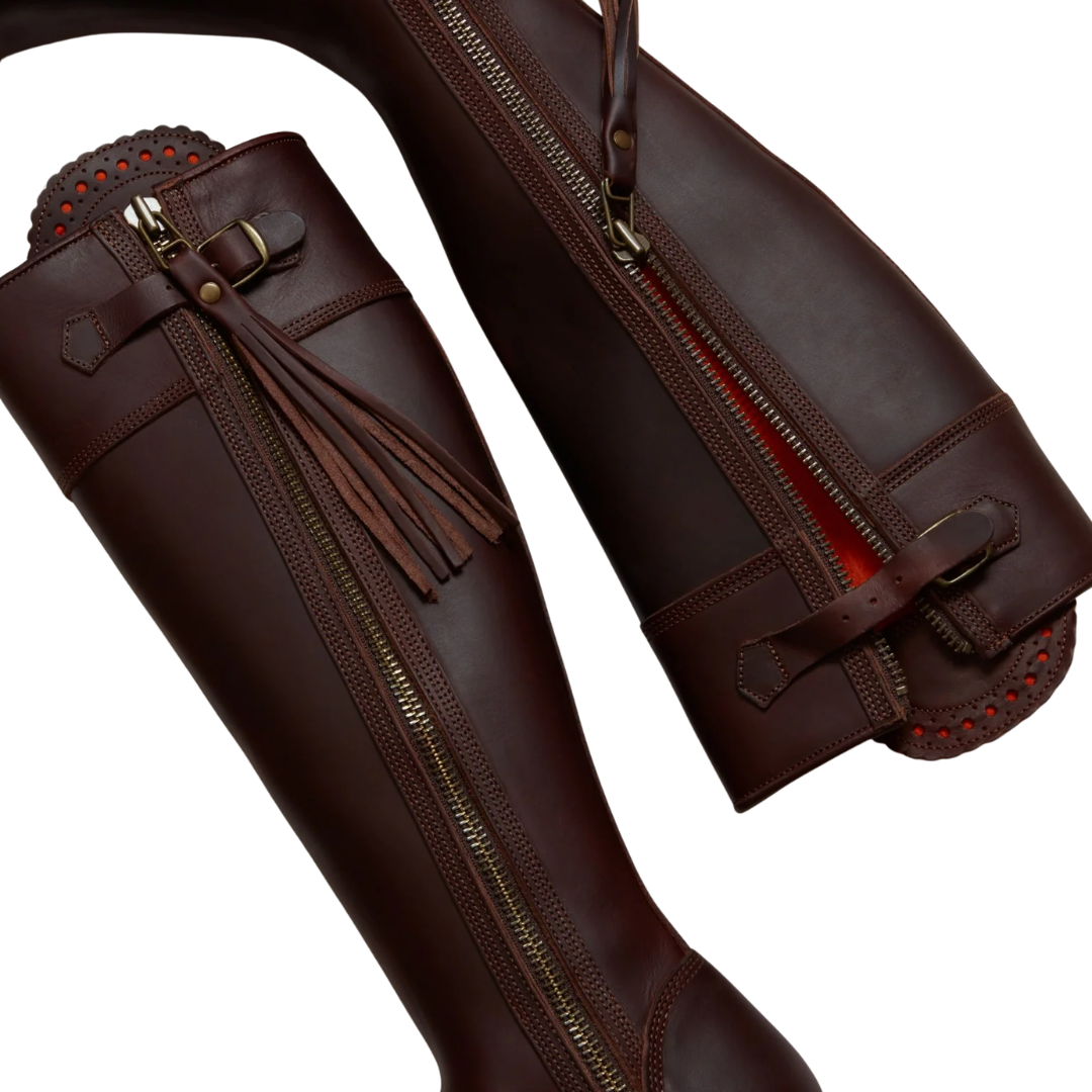 Long Tassel Boot in Conker