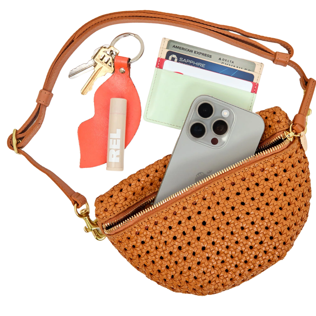 Petite Fanny in Tan Rattan