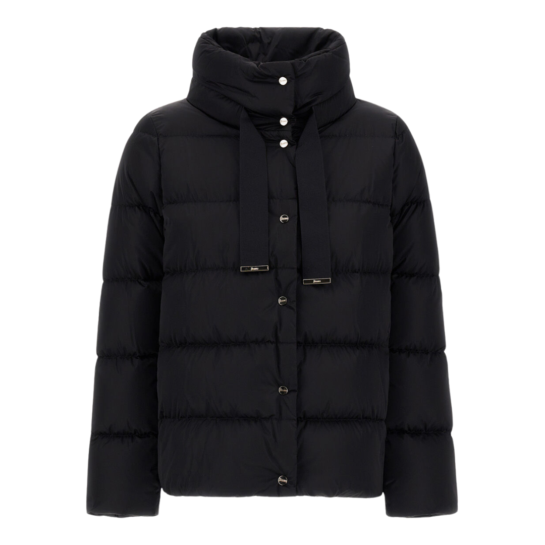 Cappa in Satin in Black