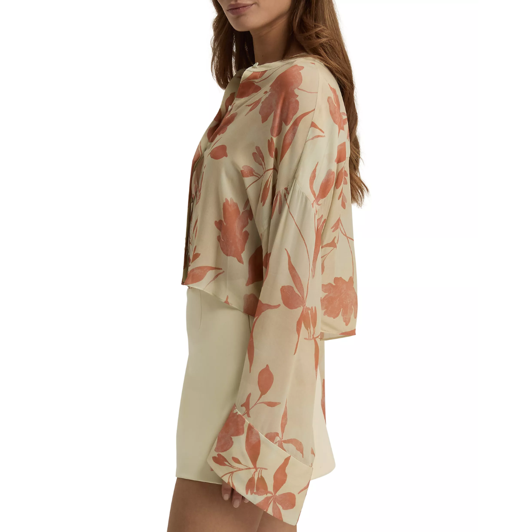 The Belle Of The Ball Top in Moonbeam Floral