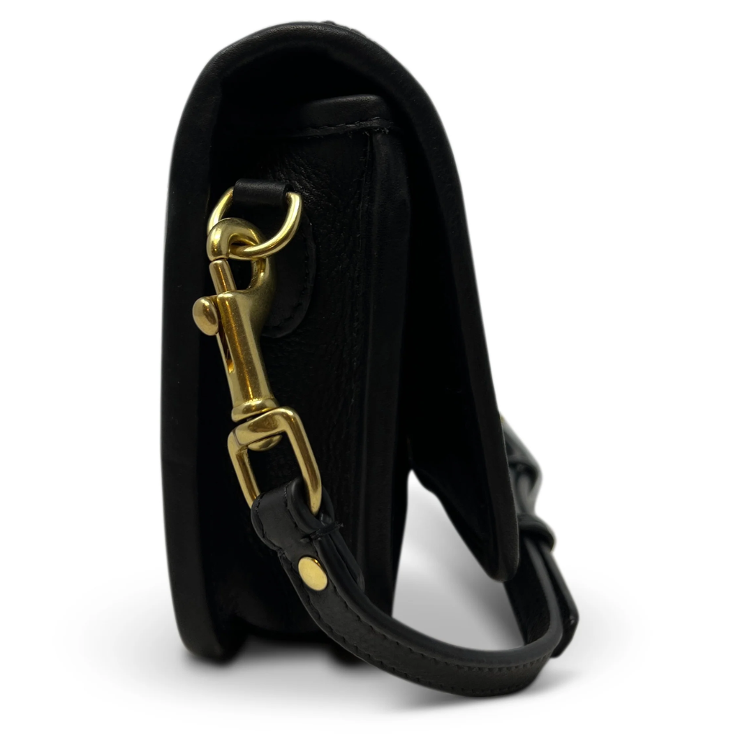 Mini Mia Crossbody in Black