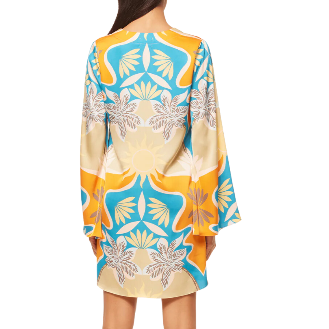 Dusty Tunic Dress in Bain de Soleil